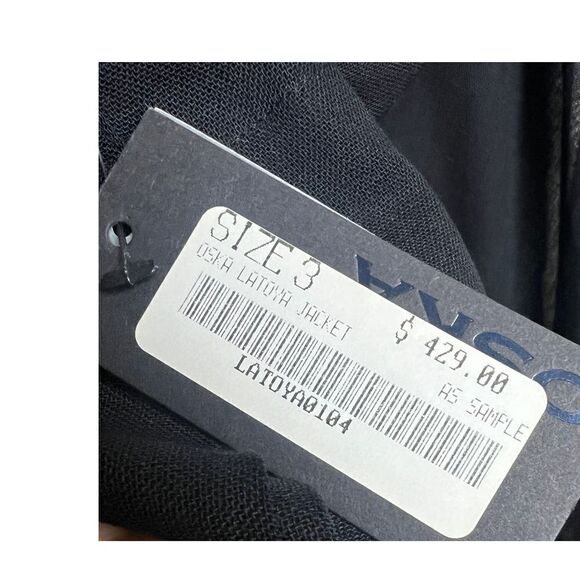 OSKA Latoya Open Front Lightweight Cover NWT Sz. 3 Regular (US XL) - Picture 4 of 9